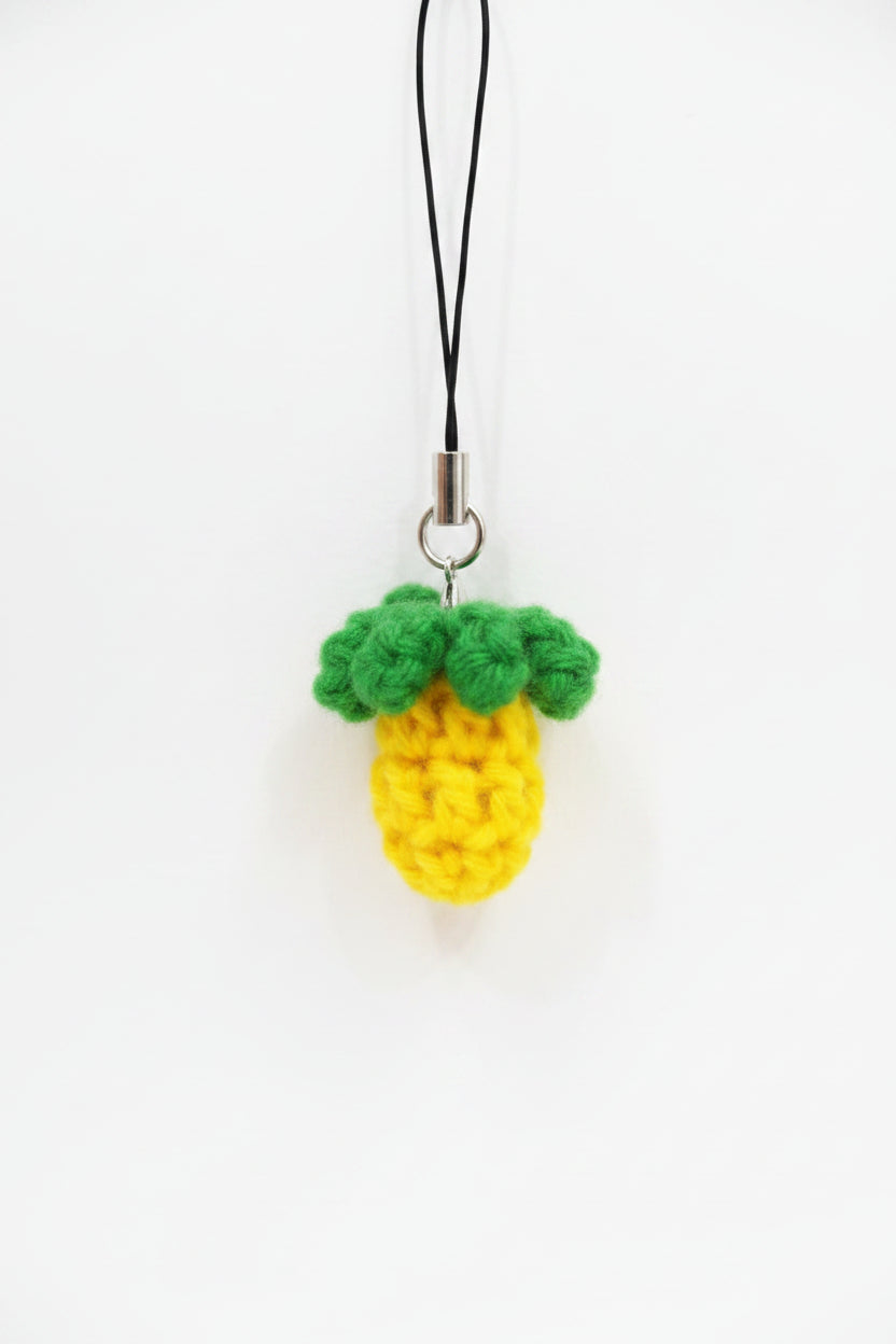 Pineapple Phone Charm