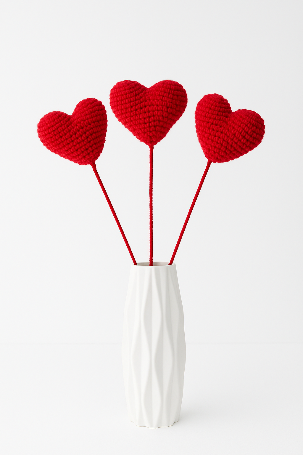 Red Heart Flower