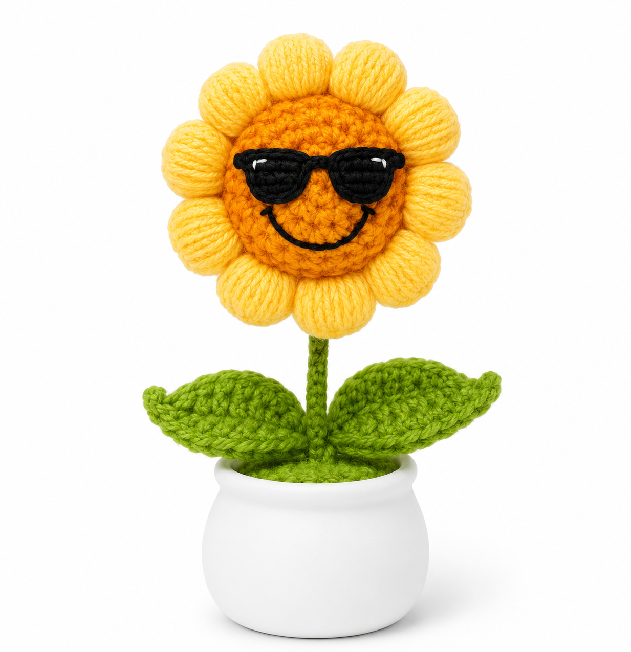 Sunglasses Smiley Flowerpot