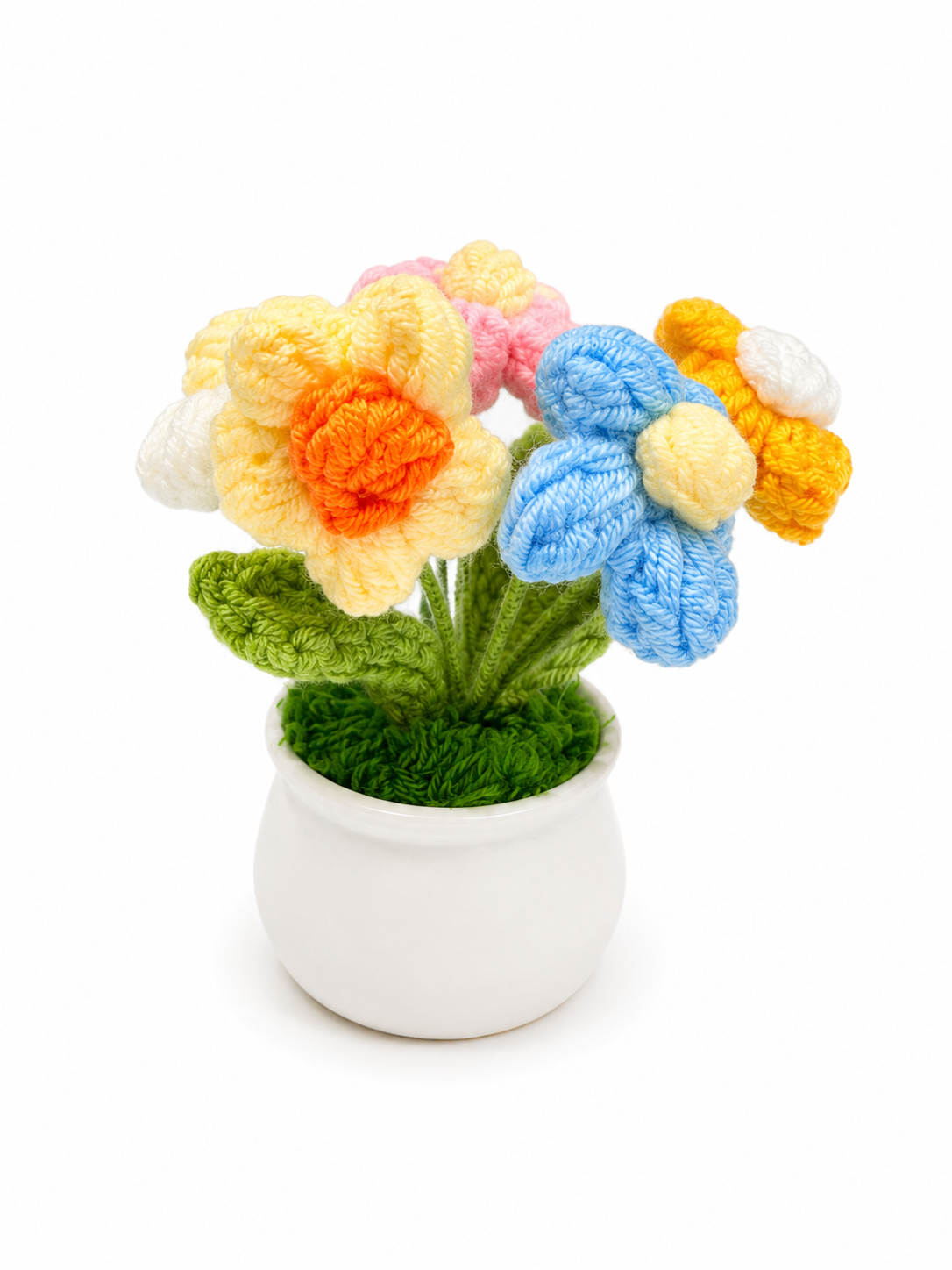 Flower puffs Flowerpot Multi color