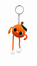 long lim bed orange  keychain