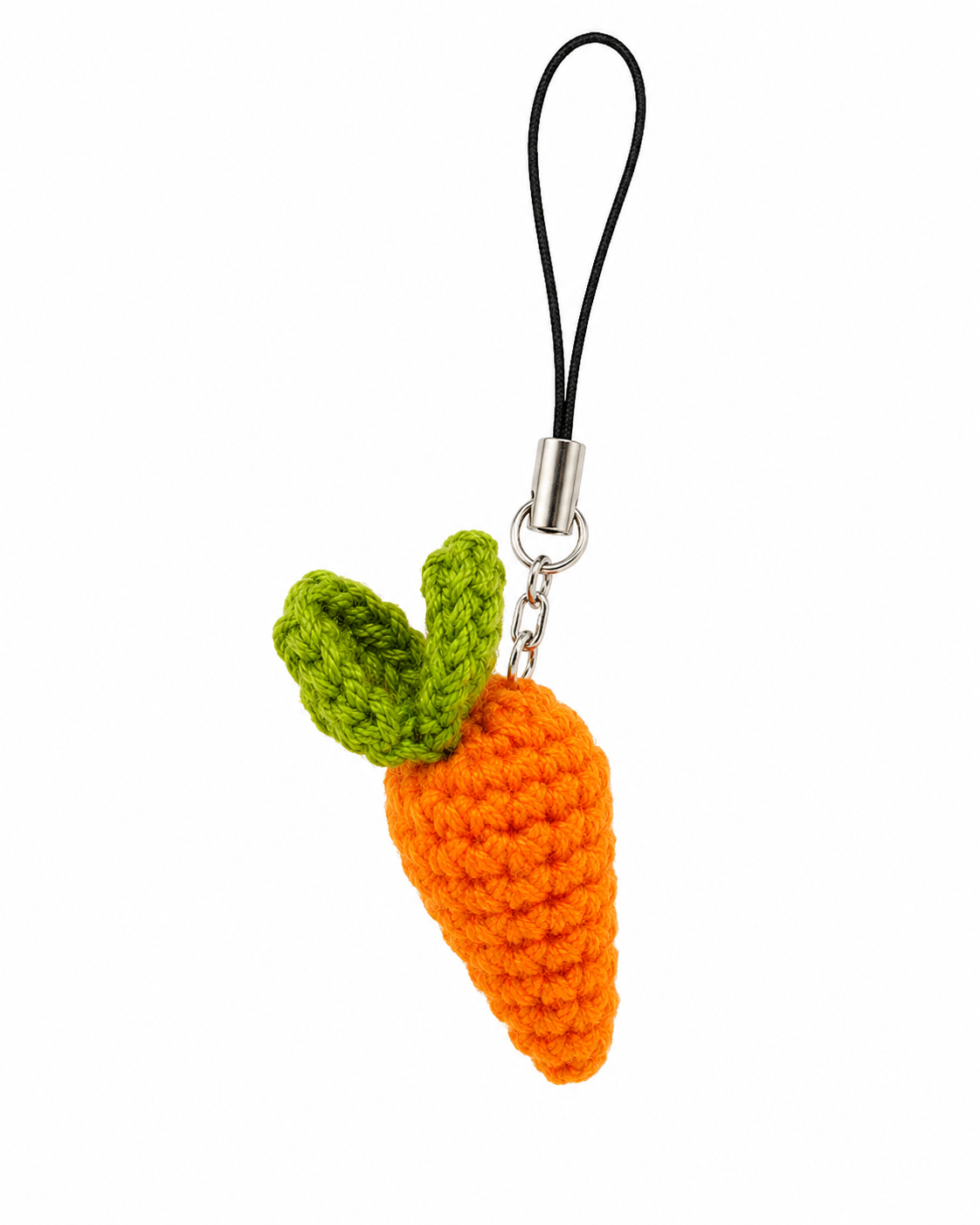 Carrot Phone Charm
