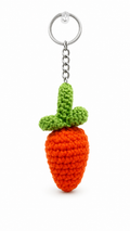 Tiny carrot key chain