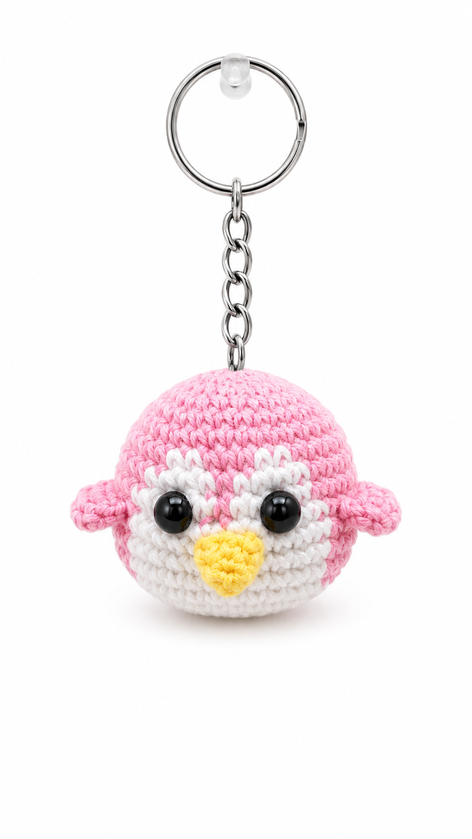 Tiny penguin key chain