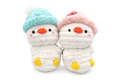 Cute white duck with hat