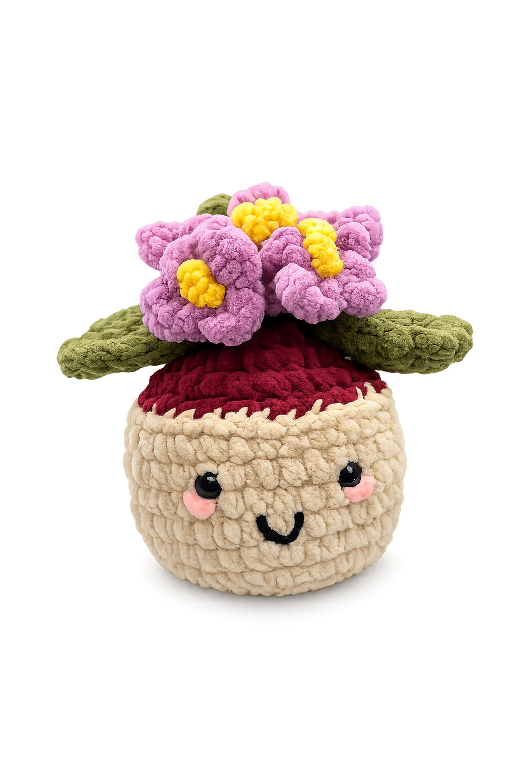 Soft bloom flowerpot