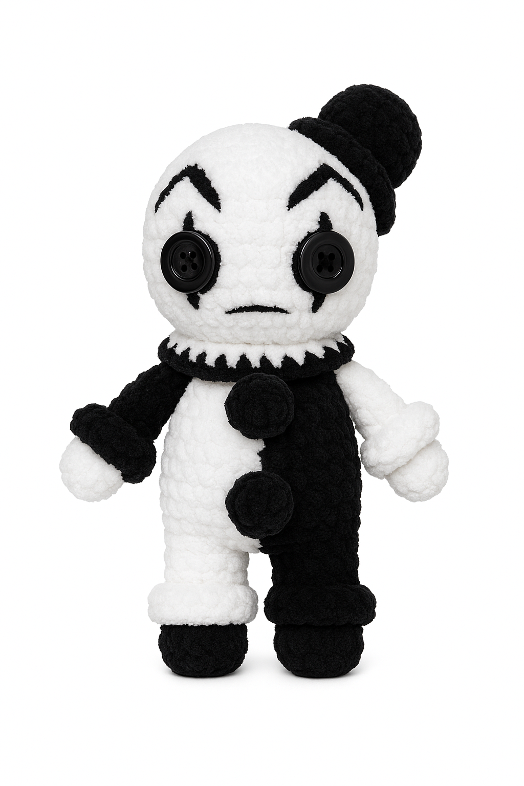 Black n white clown