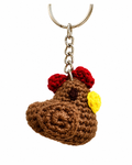 Small Chicken keychain