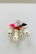 Popping Mushroom Keychain