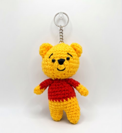 pooh keychain