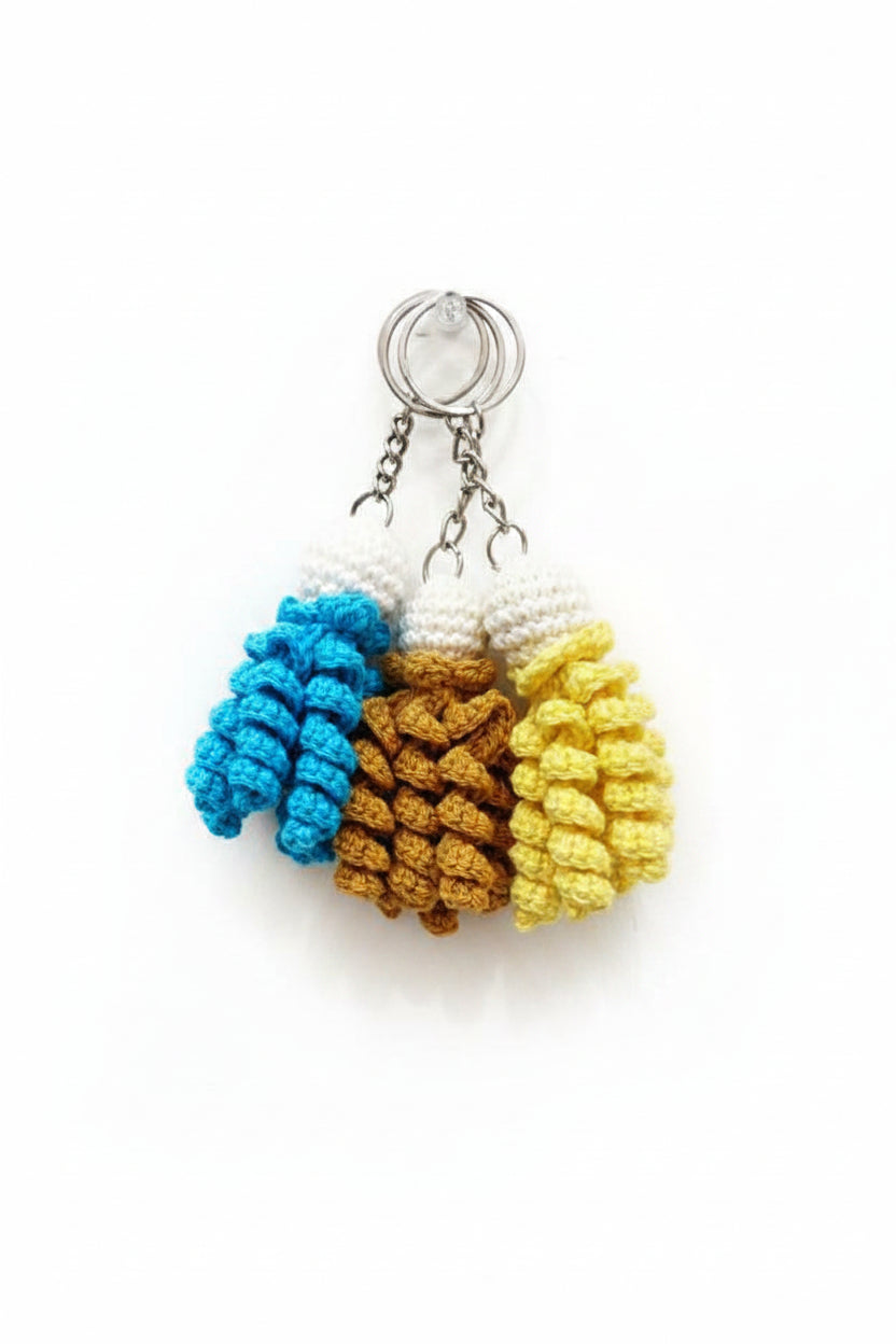 Small Octopus Keychain