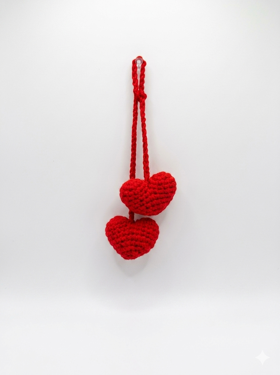 Hanging hearts